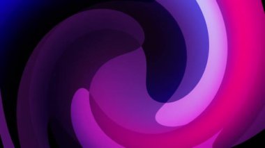 4K Video Animasyonu. Dairesel hareket ile soyut arkaplan.