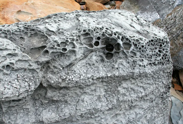 Kamenný textura hole2 — Stock fotografie