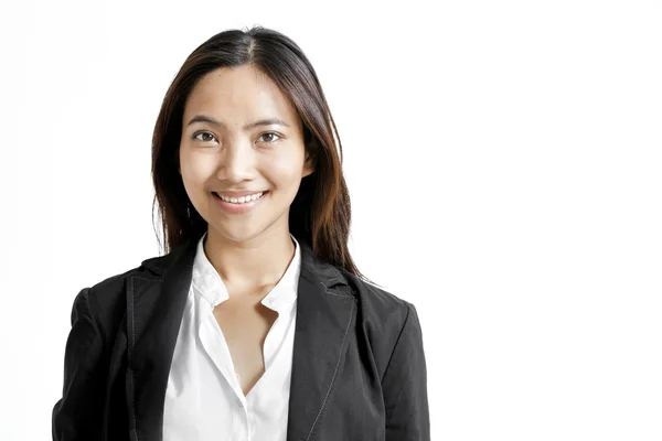 Asian woman smiling — Stock Photo, Image