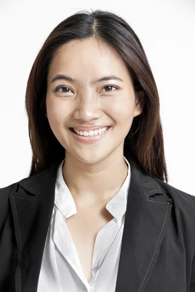 Asian woman smiling — Stock Photo, Image