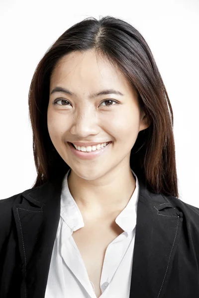 Asian woman smiling — Stock Photo, Image