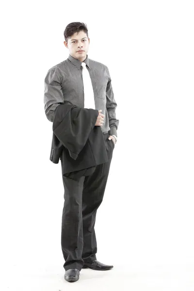 Thoughtful businessman portrait — Stock Photo, Image