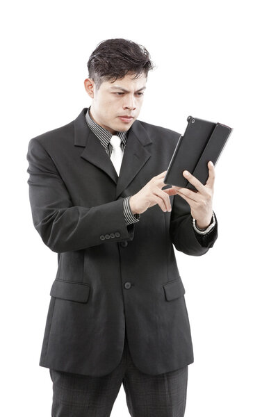 Бизнесмен рассматривает варианты
