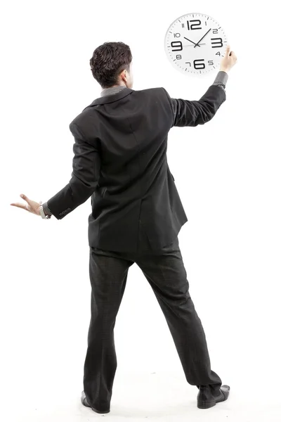 Freedom - Business man - arms outstretched — Stock Photo, Image