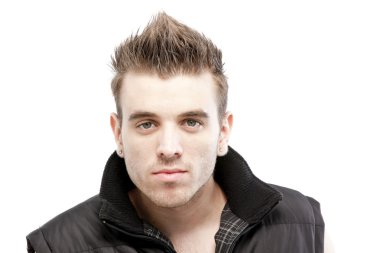 Yakışıklı erkek portresi