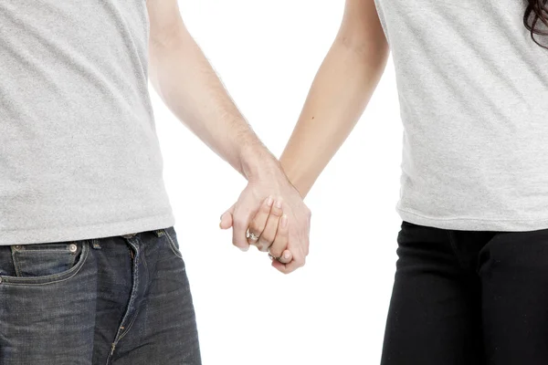 Close-up Holding Hands — Stock Photo, Image