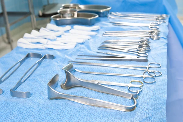 Медичні інструменти хірургії — стокове фото