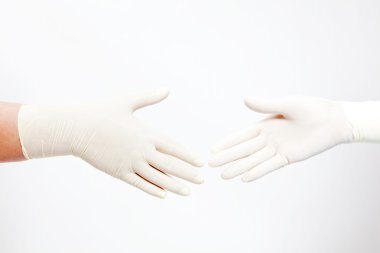 Doktor el sıkışma