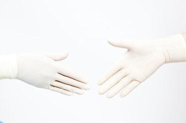 Doktor el sıkışma