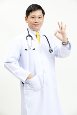 Doktor Doktor onayı Tamam el işareti