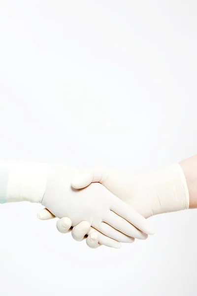 Doctor's handshake — Stock Photo, Image