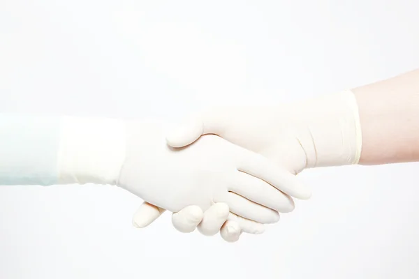 Doctor's handshake — Stock Photo, Image