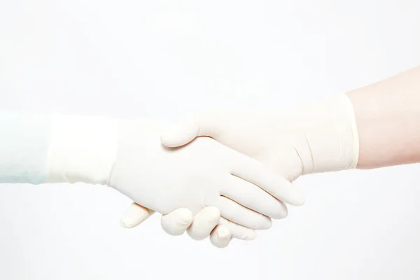 Doctor's handshake — Stock Photo, Image