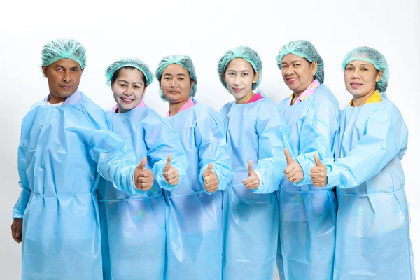 Friendly group of doctors — Stock Photo, Image