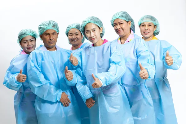 Friendly group of doctors — Stock Photo, Image