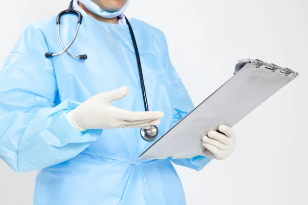 A female doctor working — Stock Photo, Image