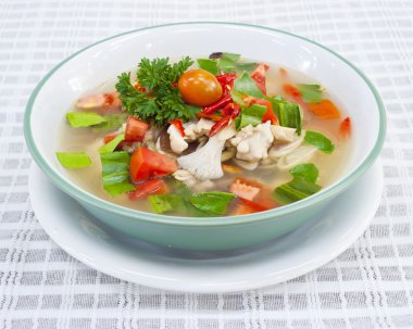 lezzetli Tay gıda stili fotoğraf. tomyum