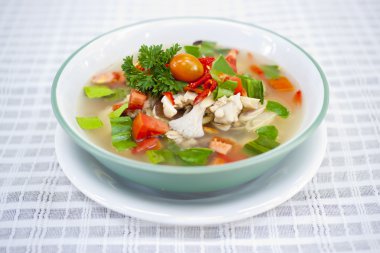 lezzetli Tay gıda stili fotoğraf. tomyum