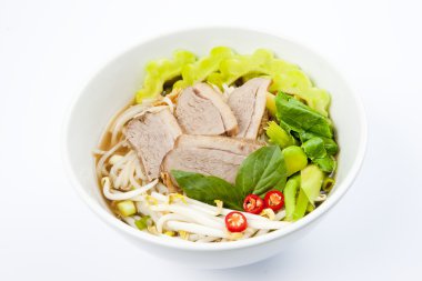 Duck Erişte, Tayland gıda