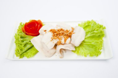 haşlanmış balığı