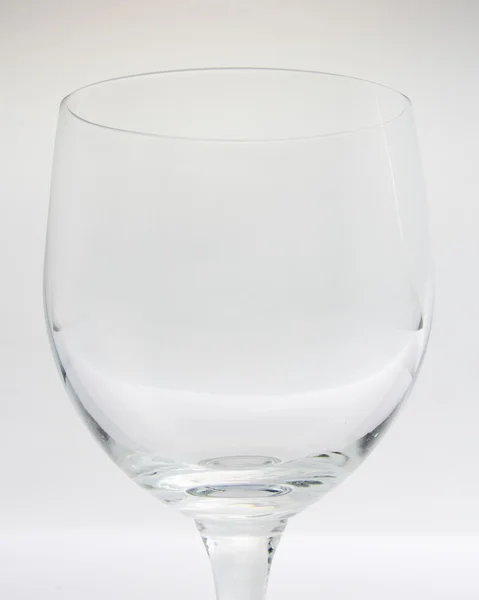 Empty wine glass. isolated on a white background — Stock Photo, Image