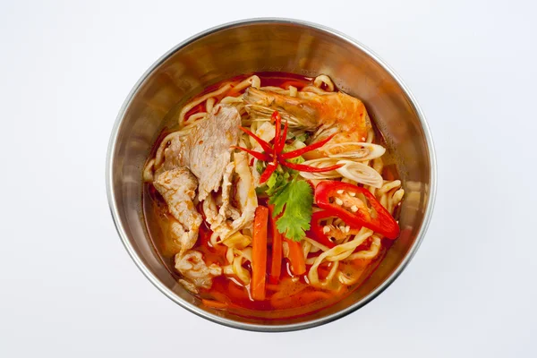 Tay tarzı noodle, tomyum. — Stok fotoğraf