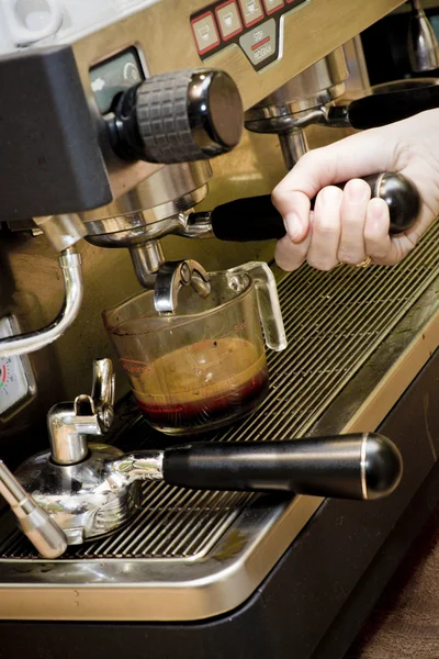 Espressomaskin — Stockfoto