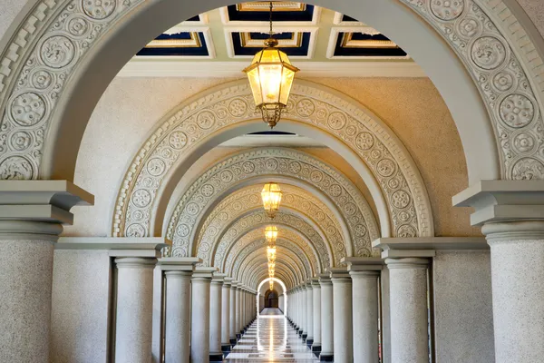 Interieur van een kerk — Stockfoto