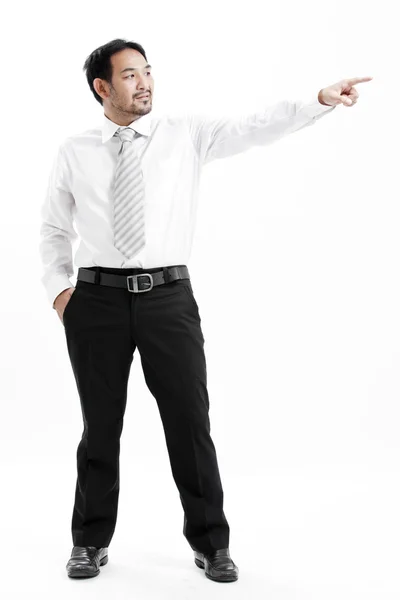 Businessman pointing — Stock Photo, Image