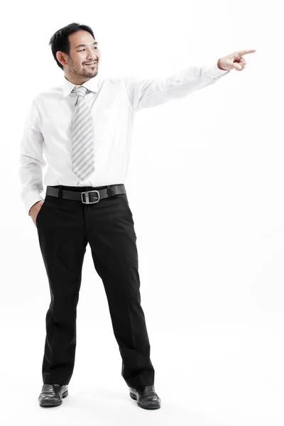 Businessman pointing — Stock Photo, Image