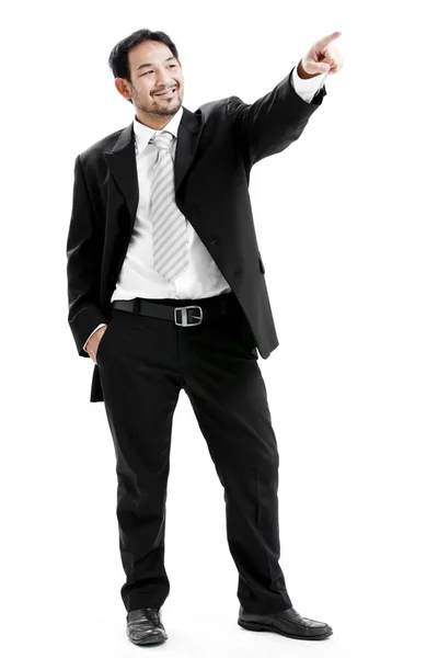 Business man pointing — Stock Photo, Image