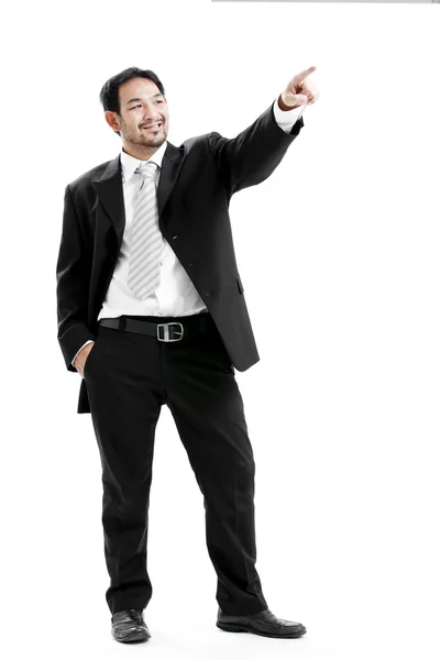 Business man pointing — Stock Photo, Image