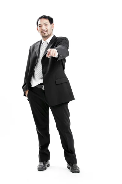 Business man pointing on you — Stock Photo, Image