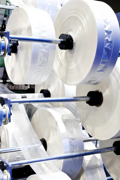 비닐 봉투 산업 — 스톡 사진
