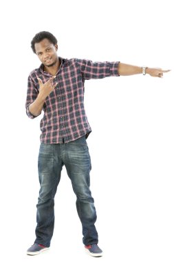 Stüdyo portre serin hip-hop dansçısı