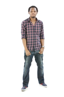 Stüdyo portre serin hip-hop dansçısı