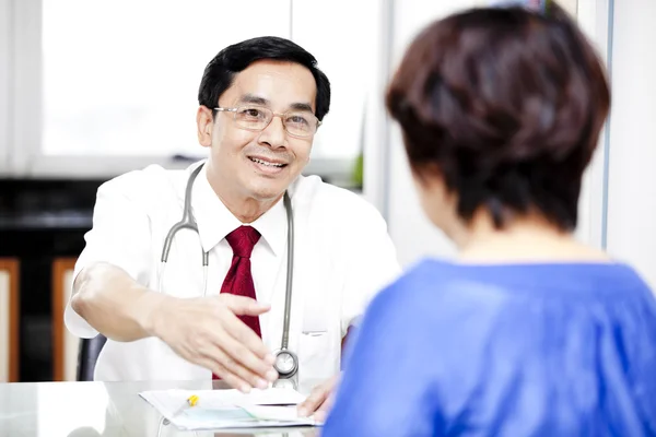 Consulta médica — Fotografia de Stock