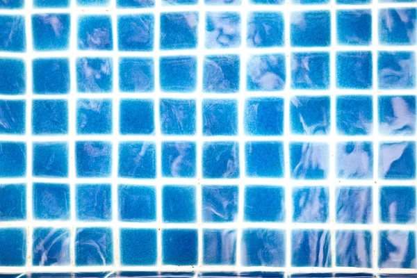 Blue tile in the swimming — Stock Photo, Image