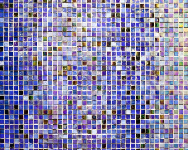 Padrão de azulejos quadrados azuis sem costura — Fotografia de Stock