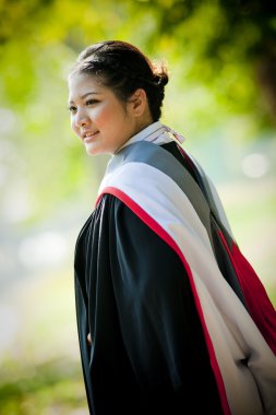 Genç mezuniyet kadın