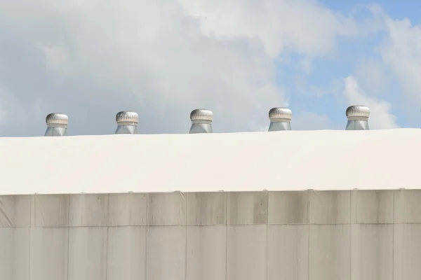 Ventilador de fábrica — Foto de Stock