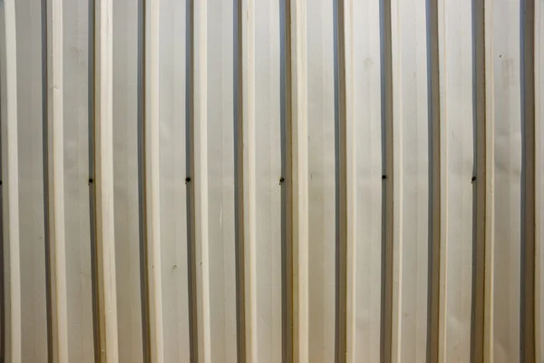 Metal fence close up, Zinc wall — Stock Photo, Image
