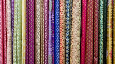 Multicolor textile background