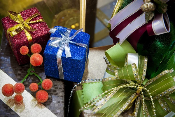 Caja de regalo de Navidad — Foto de Stock