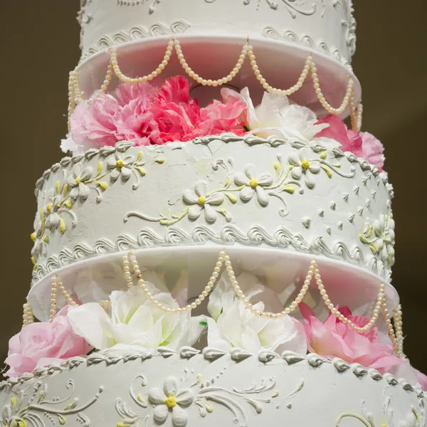 Bolo de casamento — Fotografia de Stock