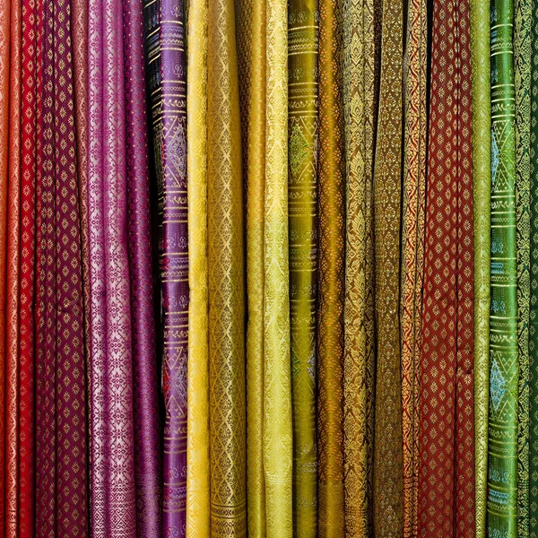 Çok renkli Tekstil arka plan — Stok fotoğraf
