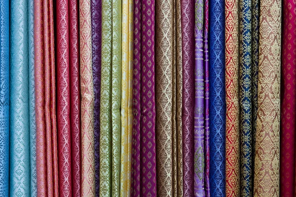 Vícebarevný textilní pozadí — Stock fotografie
