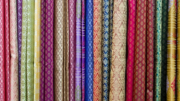 Multicolor textil bakgrund — Stockfoto