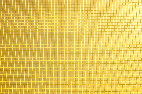 Modello di piastrelle quadrate giallo senza cuciture — Foto Stock