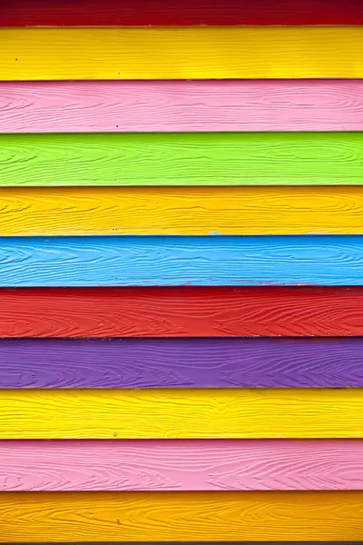 Colorful wooden background — Stock Photo, Image